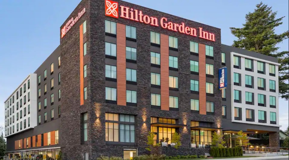 Parking at Hilton Garden Inn Sea-Tac Airport