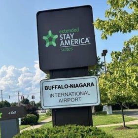 Parking at Extended Stay America Buffalo Airport