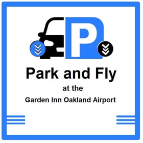 Parking at The Garden Inn and Suites OAK