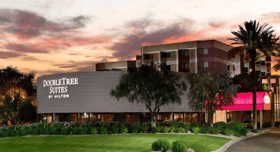Parking at DoubleTree Suites Phoenix Lot