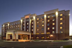 Parking at Hampton Inn and Suites MSP
