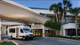 Parking at Wyndham Jacksonville Hotel and Conference Center Formerly Crowne Plaza