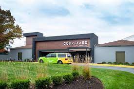 Parking at Courtyard by Marriott Dulles Airport Herndon Reston near Dulles Airport Parking