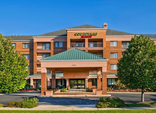 Parking at Courtyard Dulles Town Center near Dulles Airport Parking