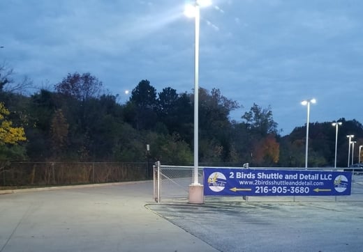 Parking at 2 Birds Shuttle & Detail Cleveland near Cleveland Hopkins Airport Parking