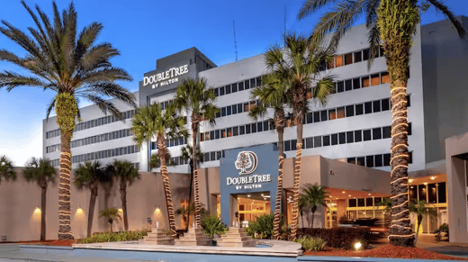 Parking at DoubleTree by Hilton Jacksonville Cruise Port near Port of Jacksonville