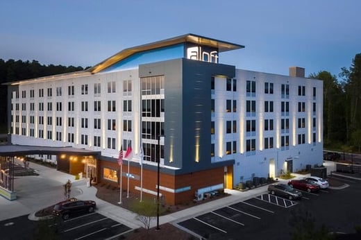 Parking at Aloft Raleigh-Durham Airport Brier Creek near Raleigh-Durham Airport Parking