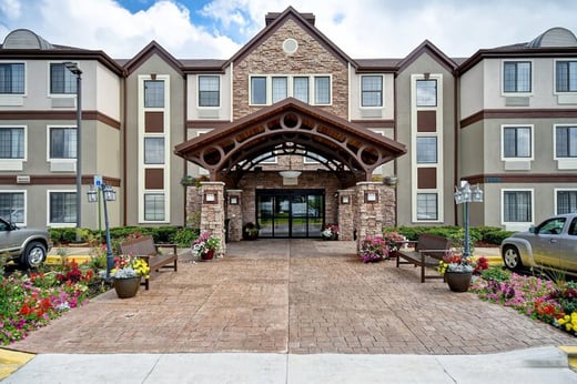 Parking at Staybridge Suites Grand Rapids near Gerald R. Ford Airport Parking