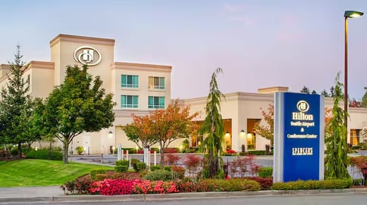 Parking at Hilton Seattle Airport and Conference Center near Seattle Airport Parking 