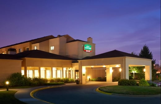 Parking at Courtyard by Marriott IND Airport near Indianapolis Airport Parking
