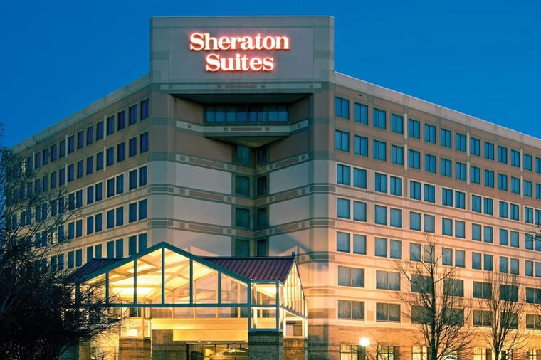 Parking at Four Points Sheraton PHL