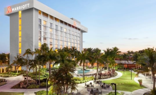 Parking at Marriott Port of Miami