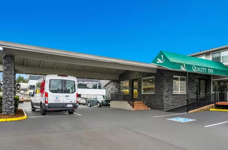 Parking at Quality Inn Seattle Airport