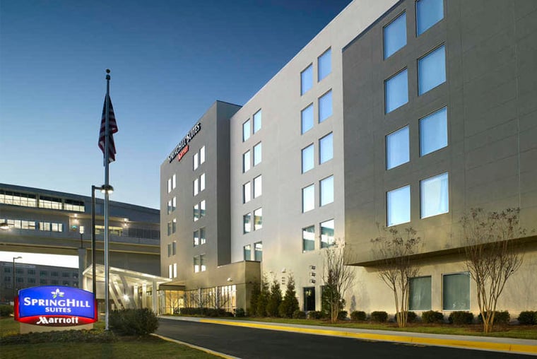 Parking at Springhill Suites ATL Gateway
