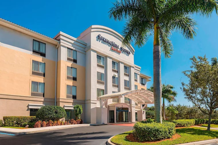 Parking at SpringHill Suites RSW