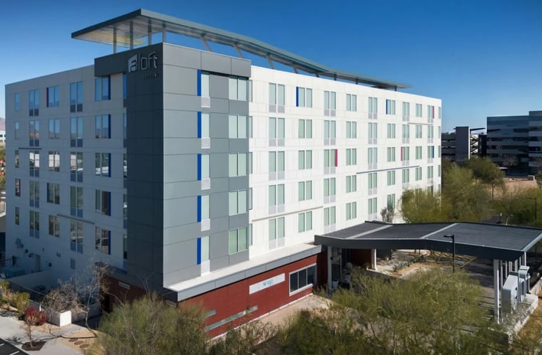 Parking at Aloft Phoenix Airport