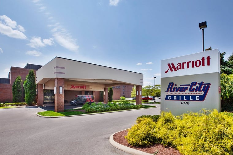 Parking at P8410 Columbus Airport Marriott