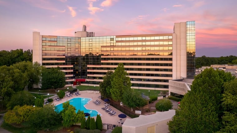 Parking at Sheraton Imperial RDU at research Triangle