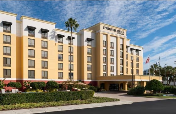Parking at SpringHill Suites by Marriott TPA Westshore