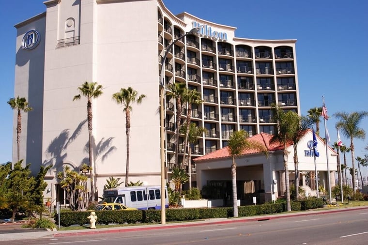 Parking at Hilton San Diego Harbor Island