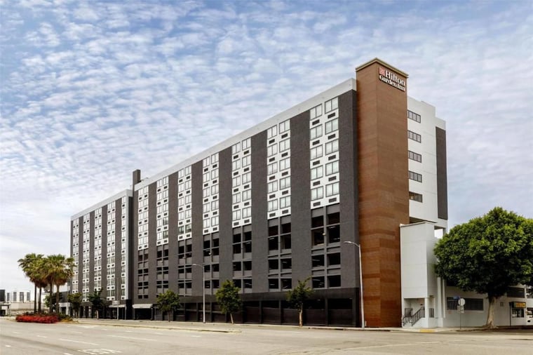 Parking at Hilton Garden Inn LAX