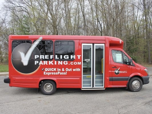 Parking at PreFlight Covered Self International