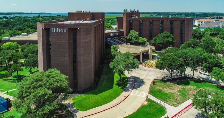 Parking at Hilton DFW Lakes Executive Conference Center